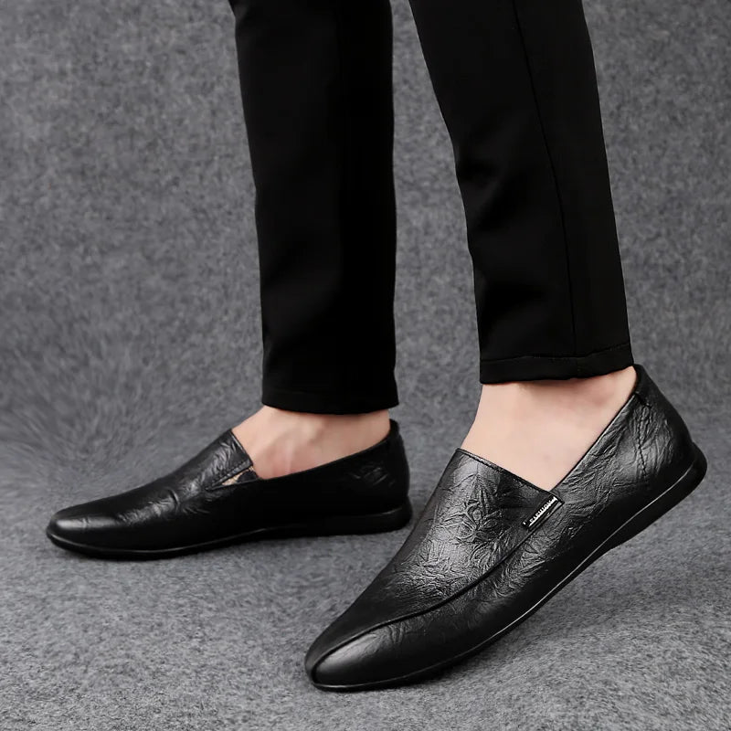 Camper Loafers van Écht Leer