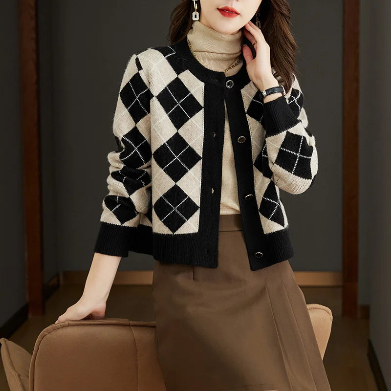 COLETTE ARGYLLE CARDIGAN
