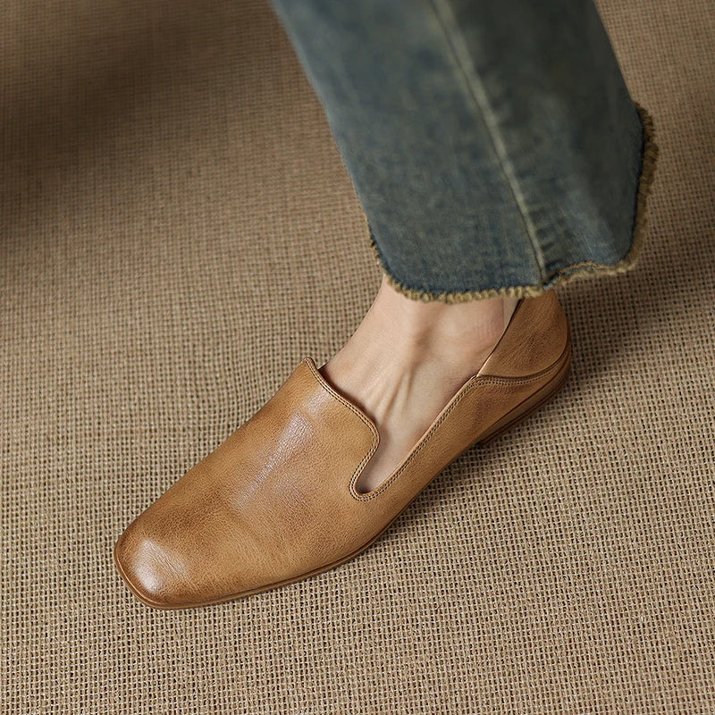Mocassins Elio en cuir véritable