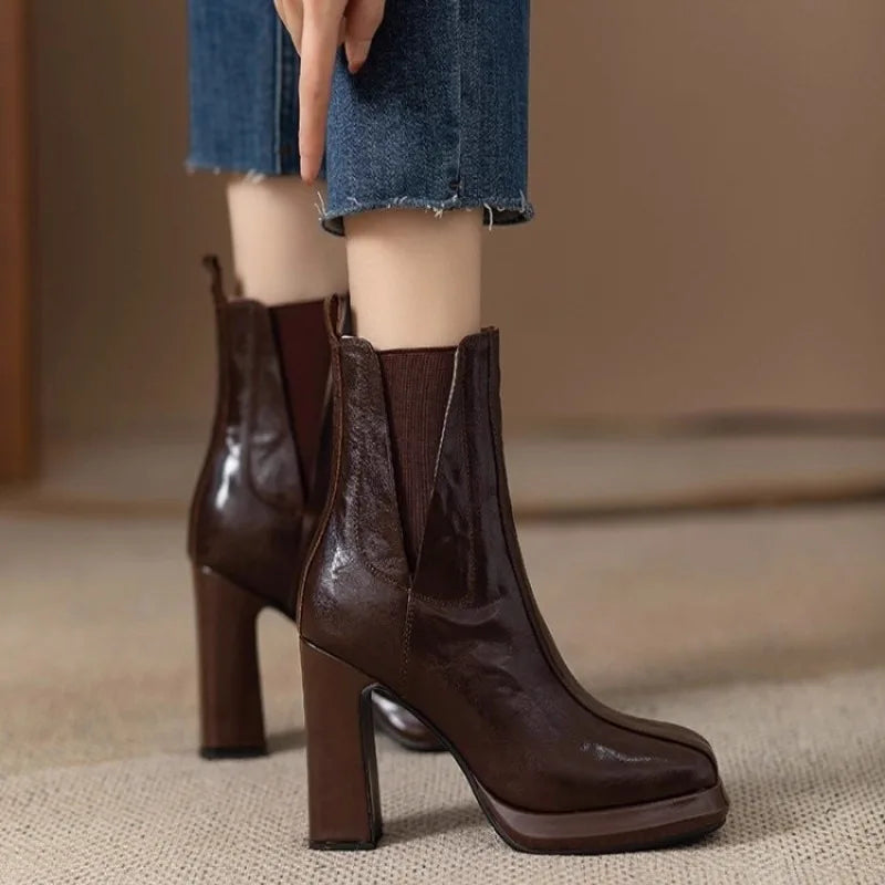 Bota de plataforma Allis