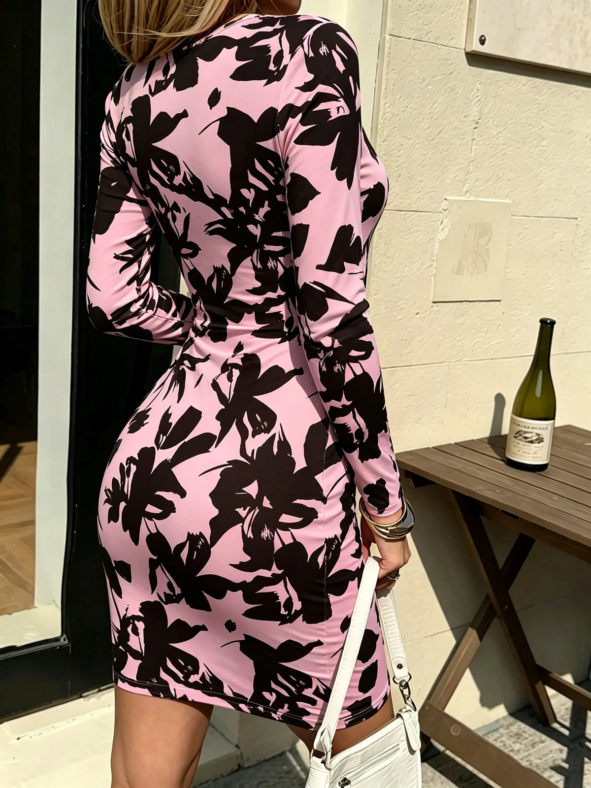 SABINE FLORAL MINI DRESS