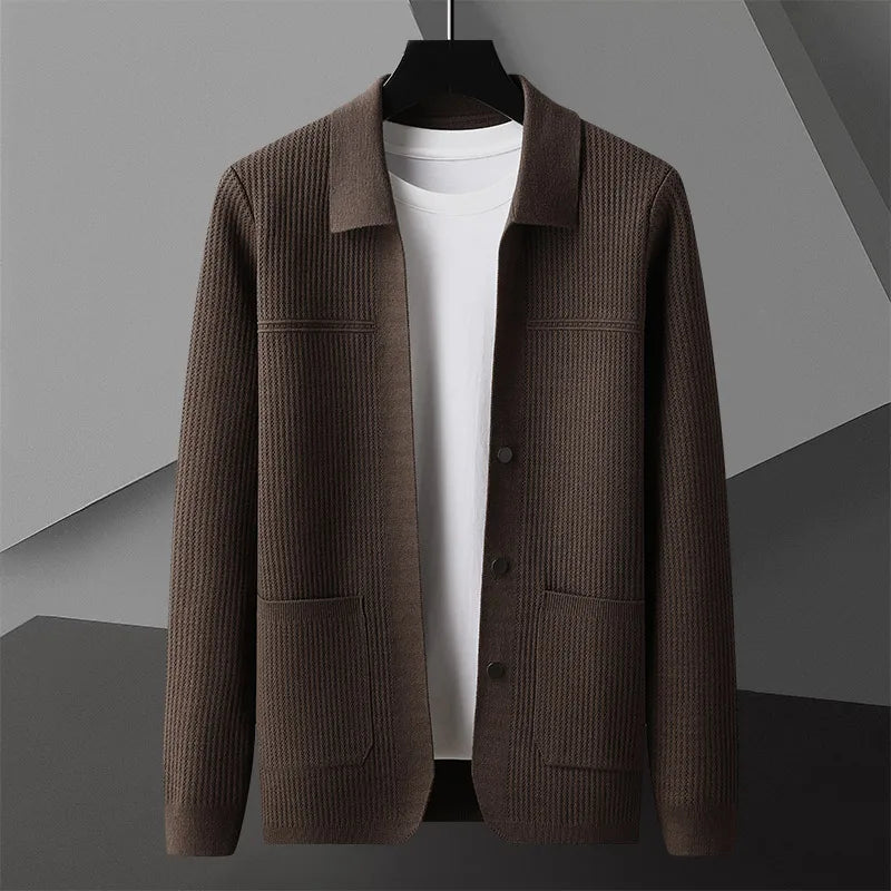 Veste en maille classique