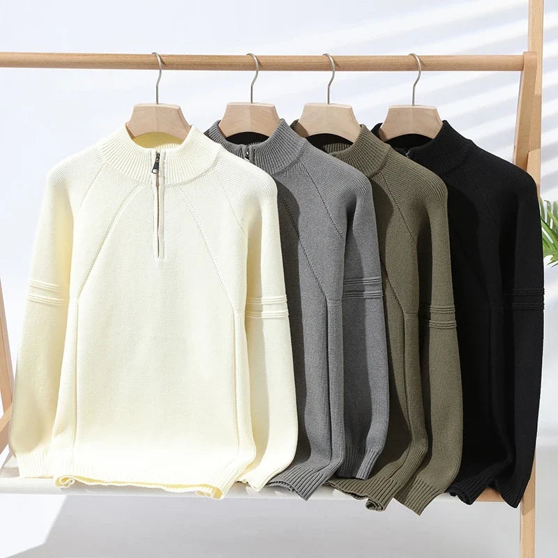 Gino Half-Zip-Pullover