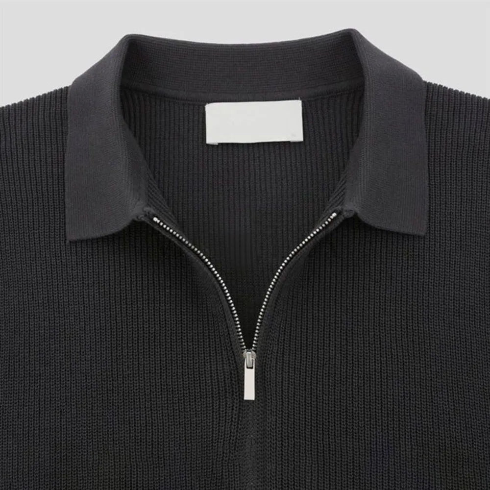 Polo Contour con zip