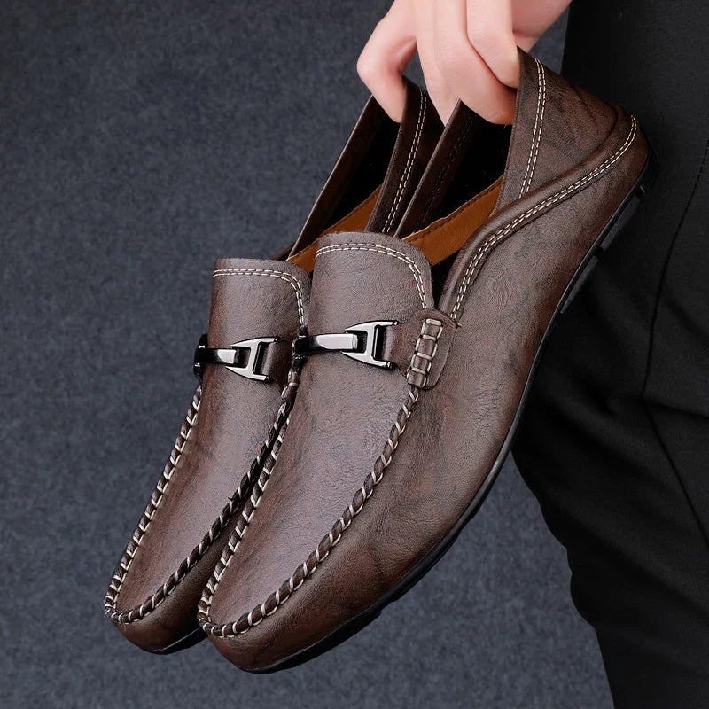 Miler loafers i ægte læder