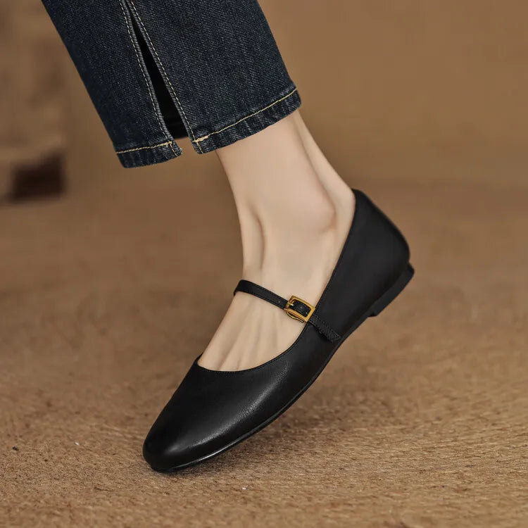 ATHEA GENUINE LEATHER FLATS