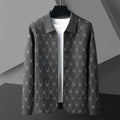 Motif Wool Cardigan