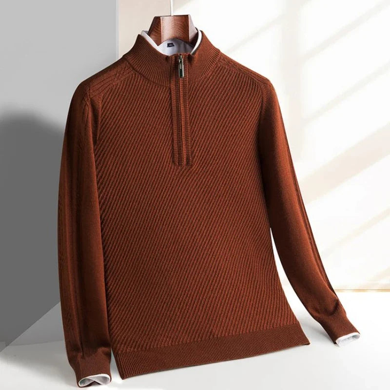 Polaire col zippé