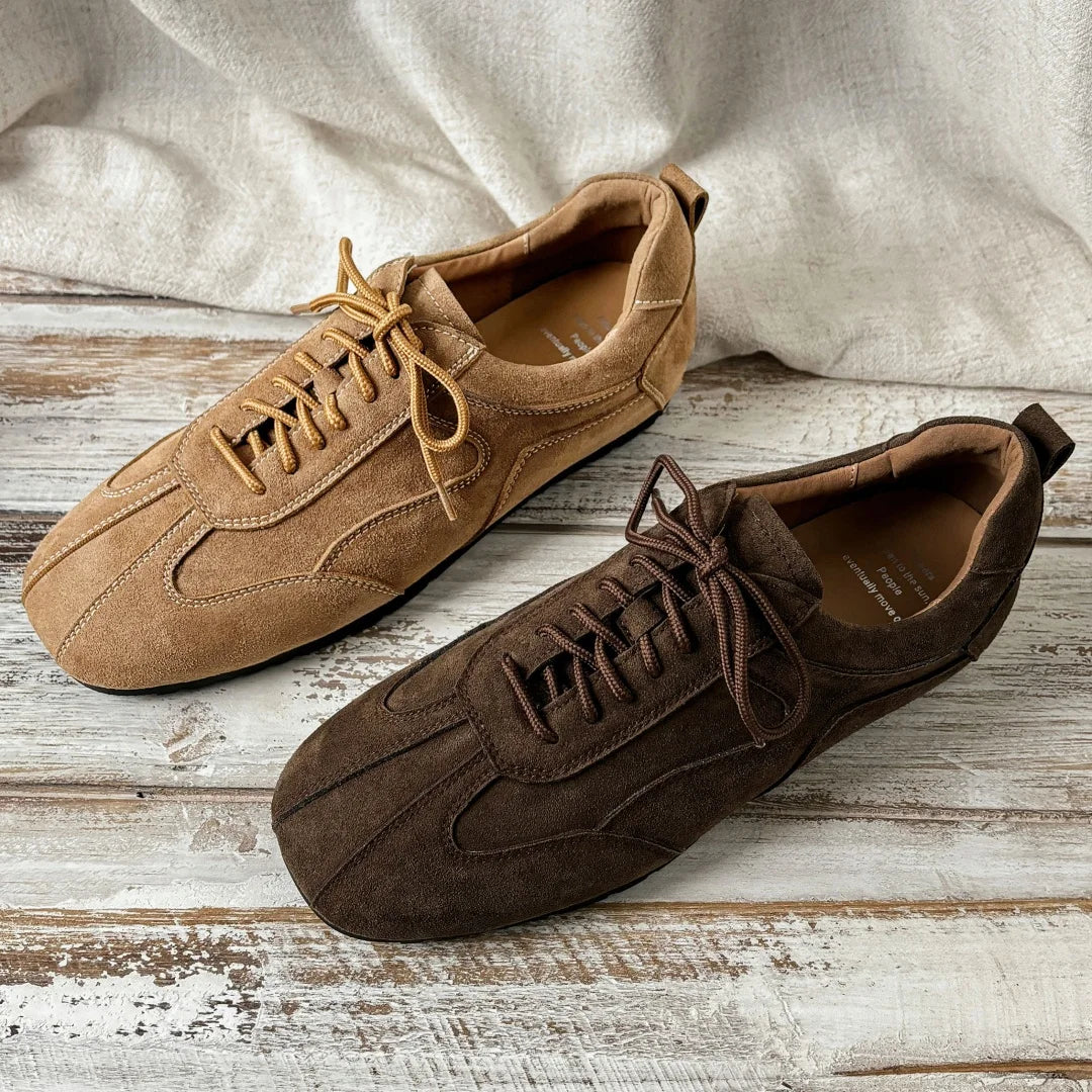 ORLEN SUEDE LACE-UP SNEAKERS