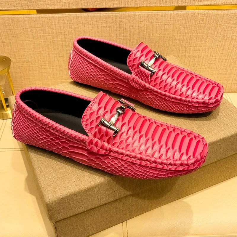 Ophis loafers i läder