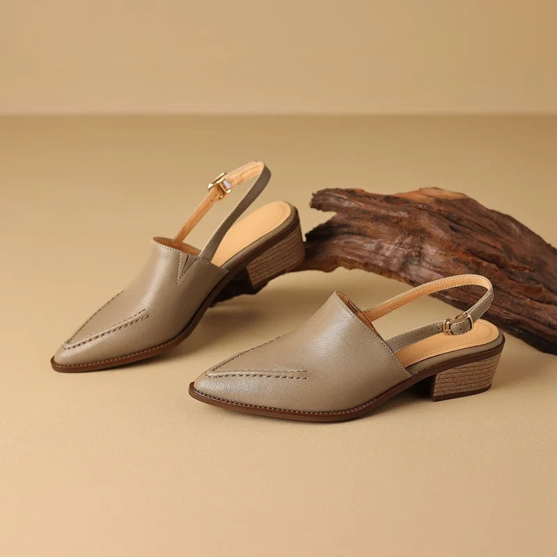 Amara slingback-hæl
