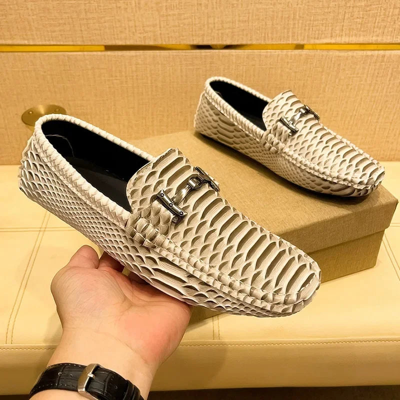 Ophis loafers i läder