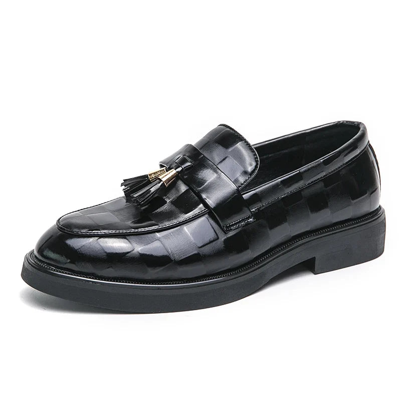 Lorenzo loafers i äkta läder