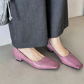 Nicole pumps i äkta läder