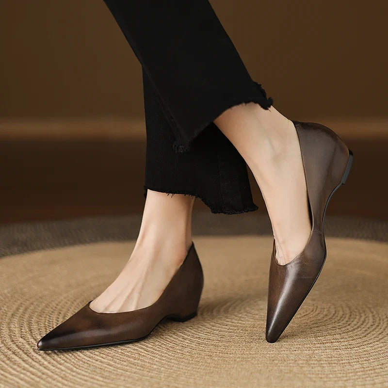 Mocassini Avine in vera pelle