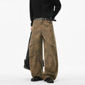 SAVINE ANIMAL-PRINT CARGO TROUSERS