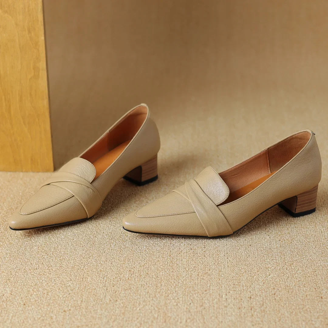Naira Echtleder-Pumps