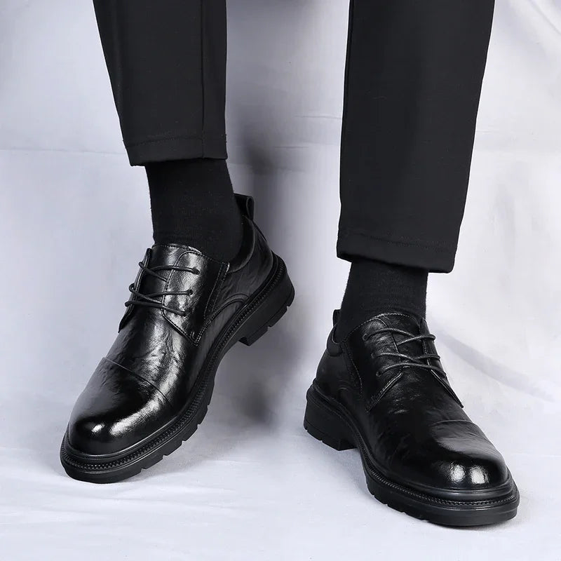 Zapato de cuero genuino Edwin