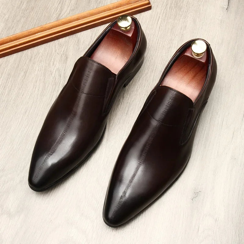 Mocassins Modo em Pele Genuína