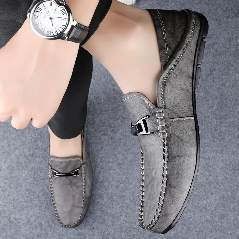 Miler loafers i ægte læder