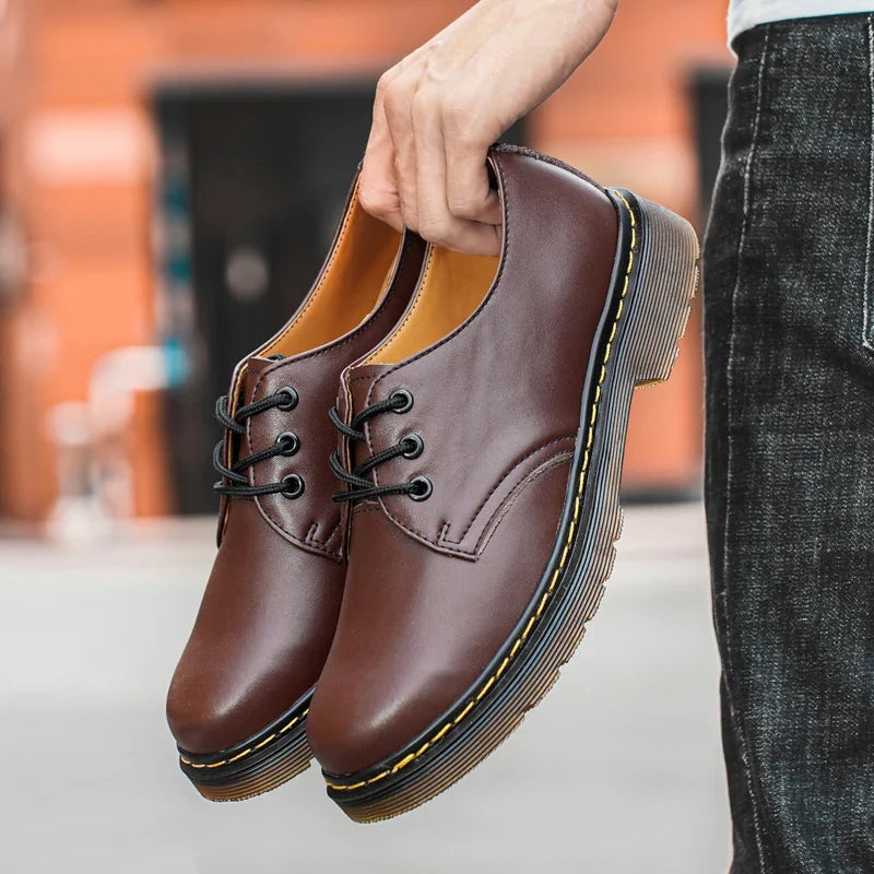 Oxford Alvarez in vera pelle