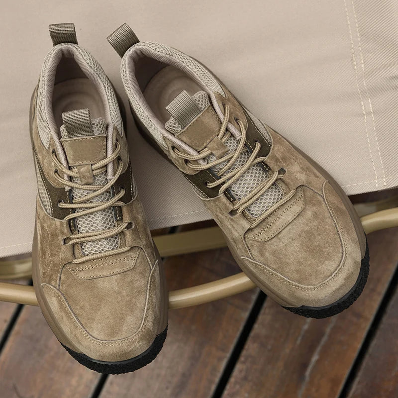 Atlas sneakerskin i ruskind