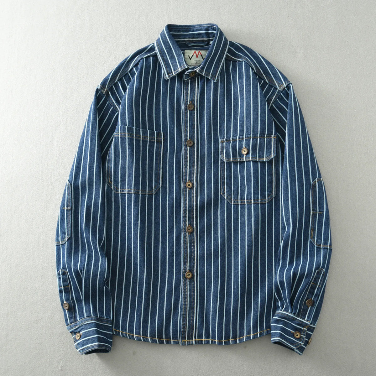 Monarch-skjorta i denim