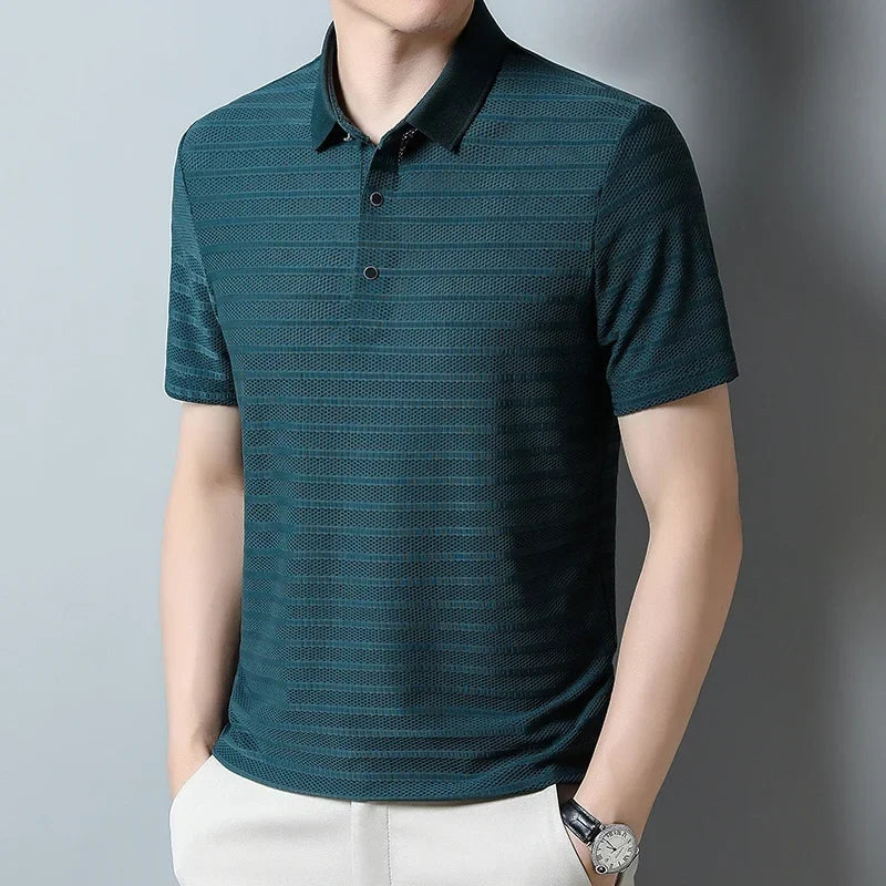 Polo Velluto em Seda Premium