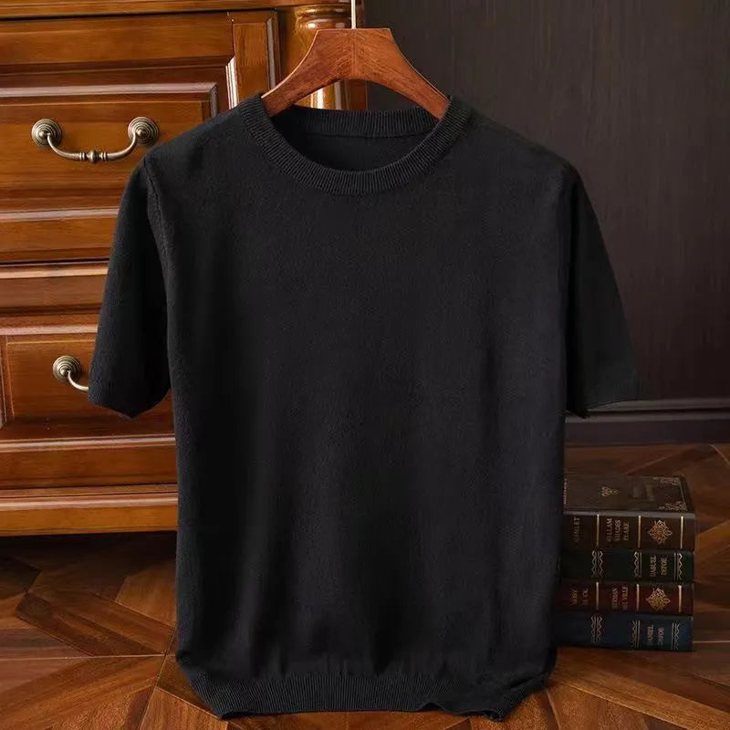 Camiseta Adriano de cachemira y lana