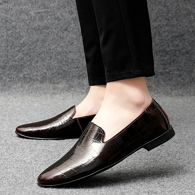 Stalwart Loafers van Echt Leer