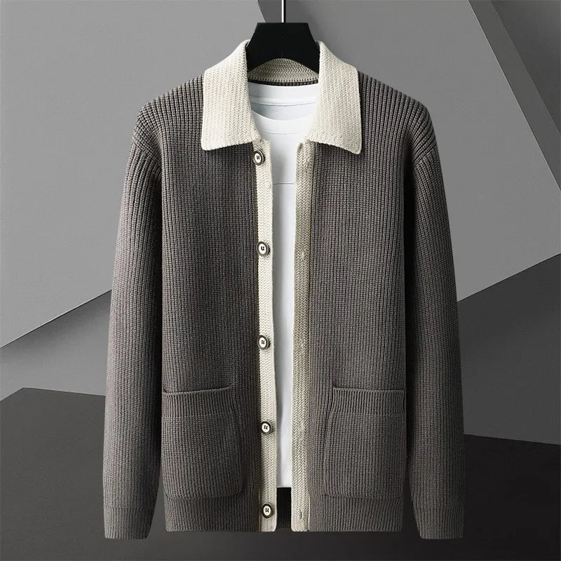 Cardigan in maglia Harbor