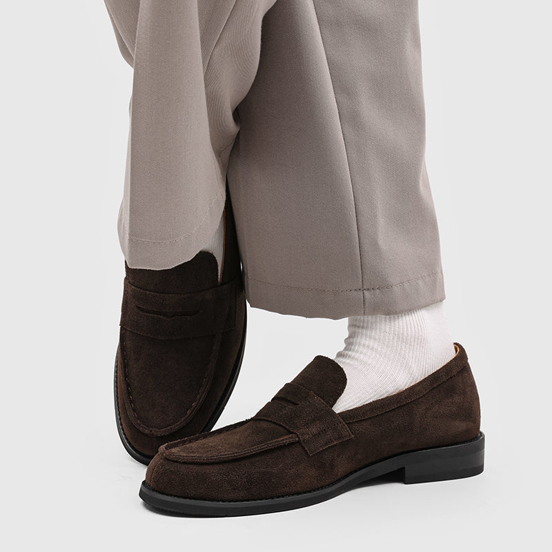 Milan Penny Loafers i Koaskinnsmocka
