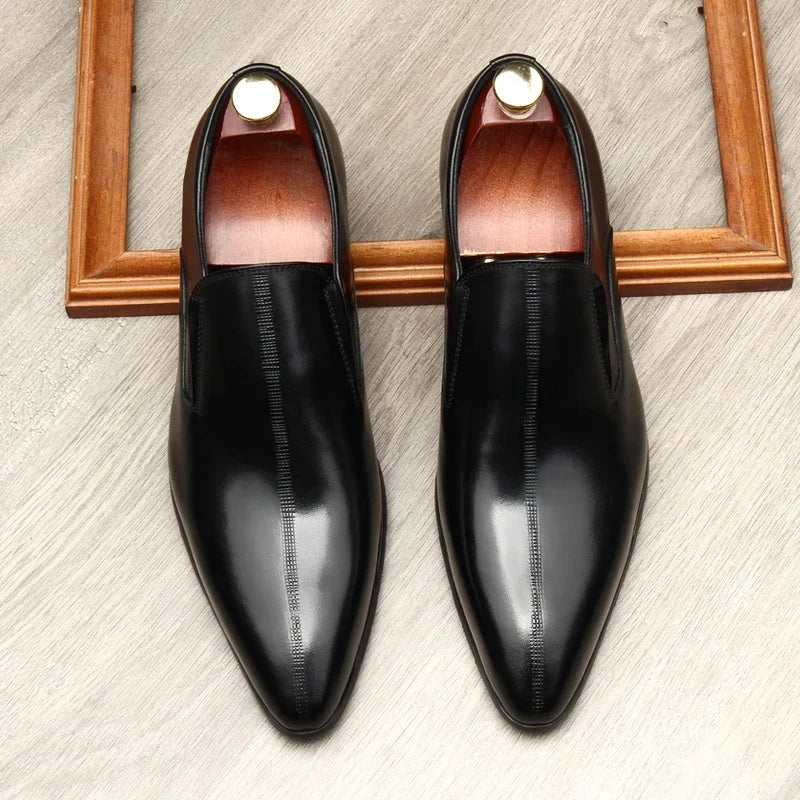 Mocassins Modo em Pele Genuína