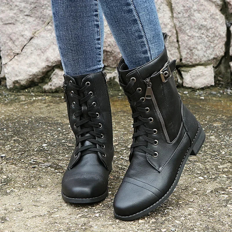 RAVYN ROGUE BUCKLE BOOTS