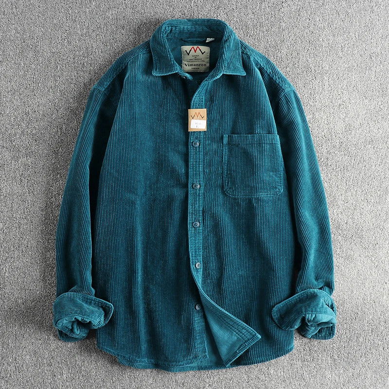 Camicia in velluto a coste Heritage