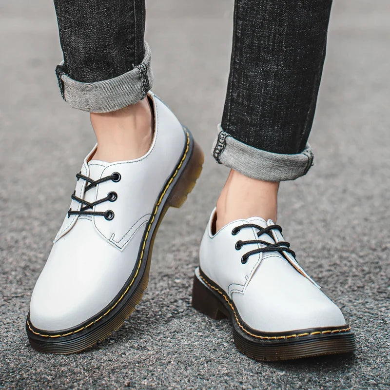 Oxford Alvarez in vera pelle