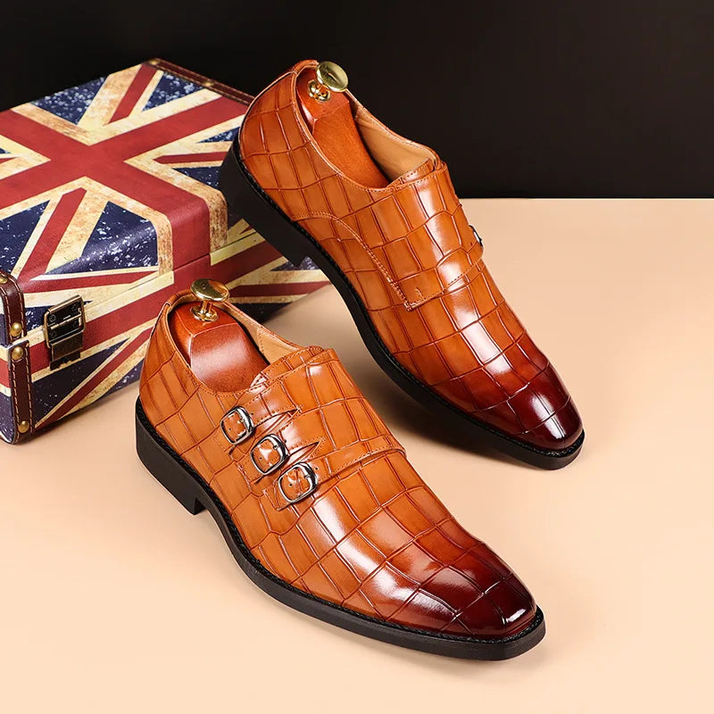 SANTINO MONK-STRAP SHOES