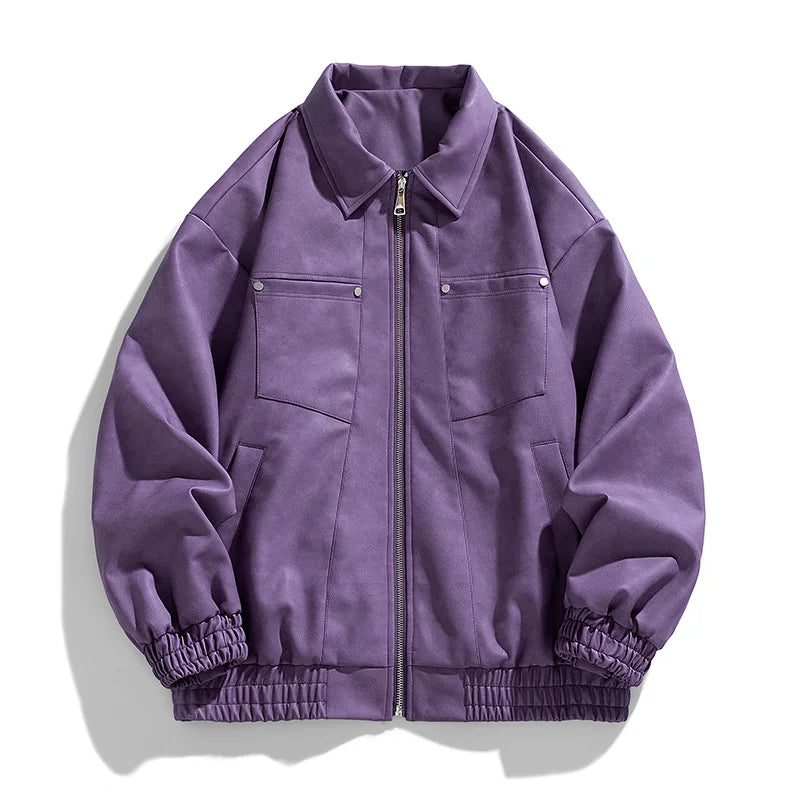 Giacca Bomber Classica in Pelle