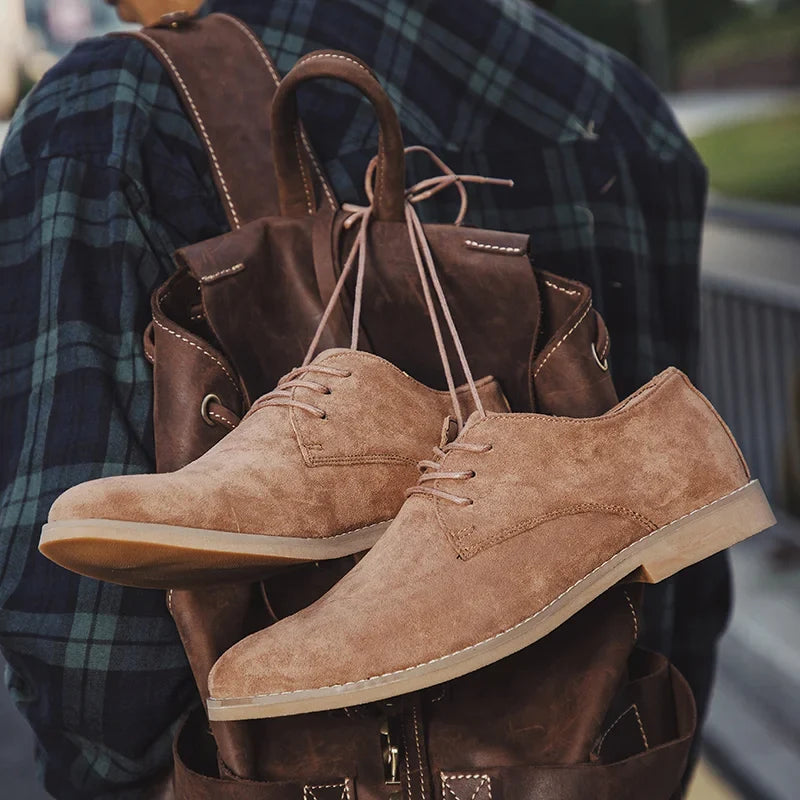 Derby in suede Thorne