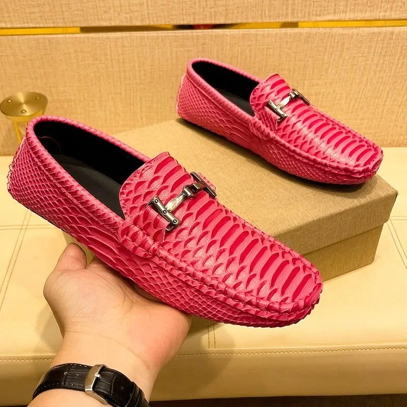 Ophis loafers i läder