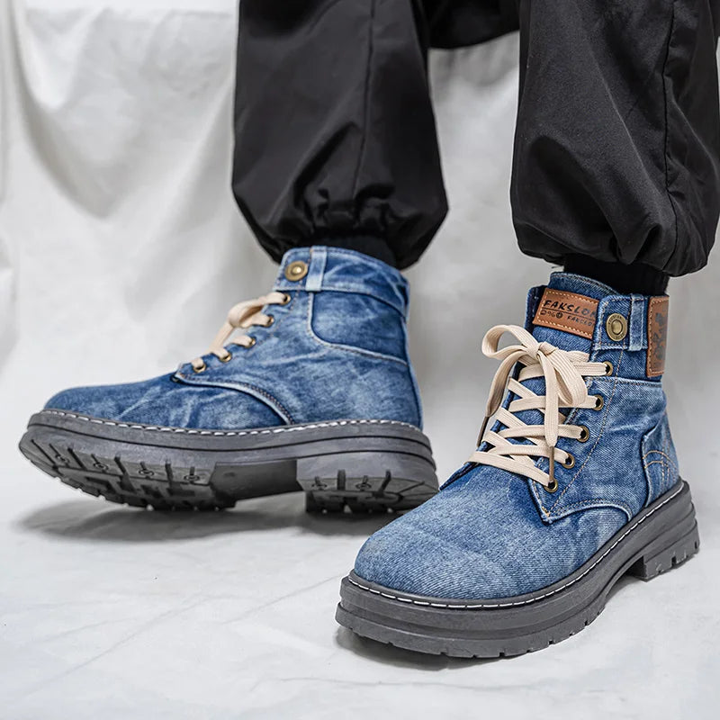 DECLAN DENIM BOOTS
