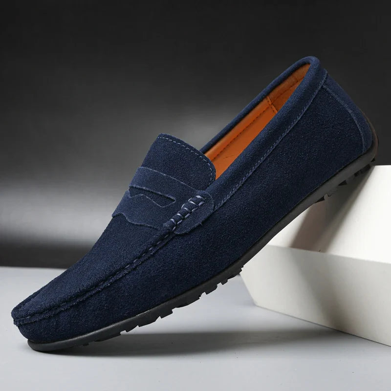 Mocassins Gildron em Camurça Genuína