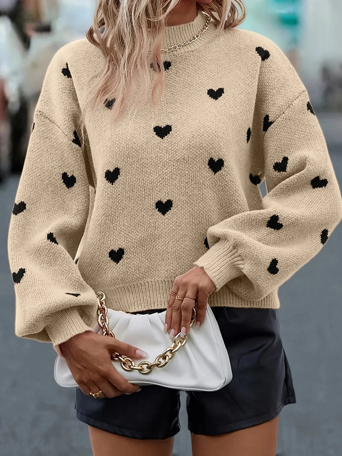 Camisola de malha Amour