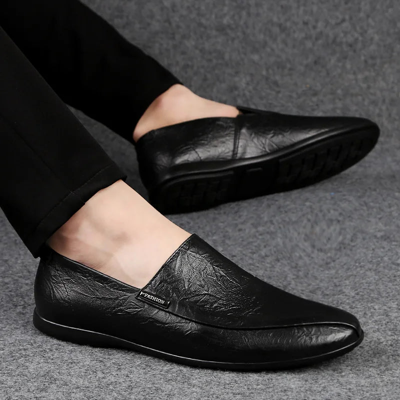 Camper Loafers van Écht Leer