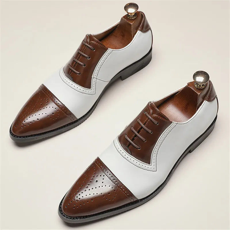 VALERIO TWO-TONE OXFORDS