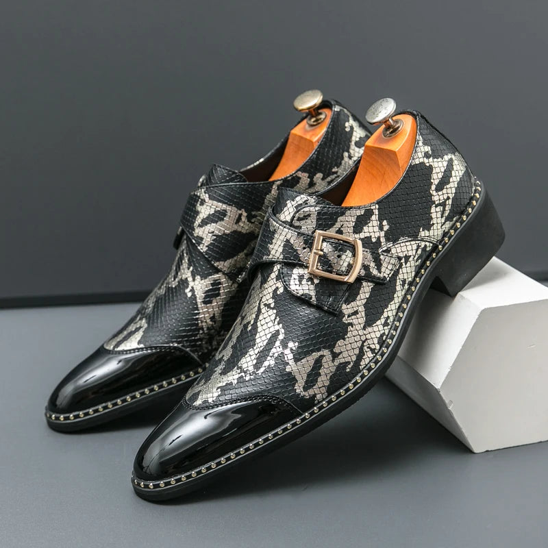 LEANDER MONK-STRAP SHOES
