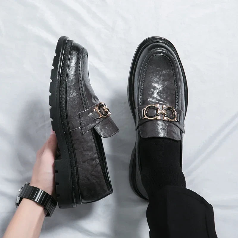 Mocassins Wilbur em pele