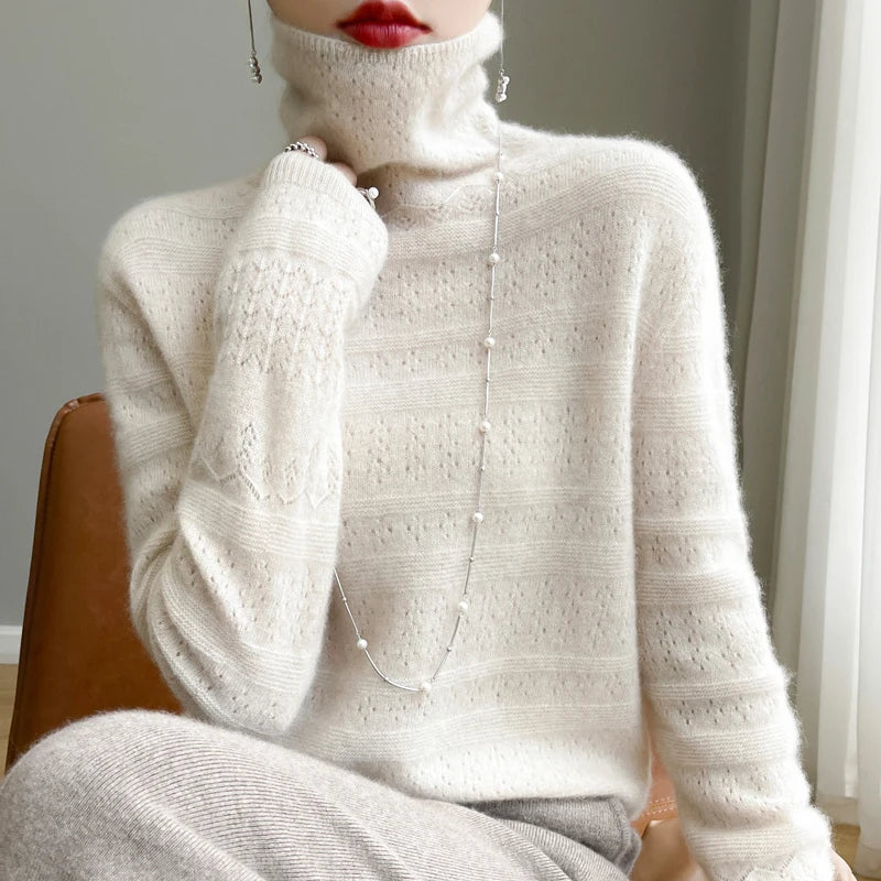 Pullover aus reiner Wolle