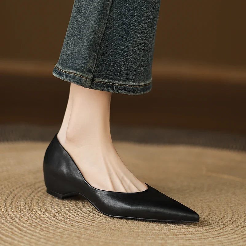 Mocassini Avine in vera pelle