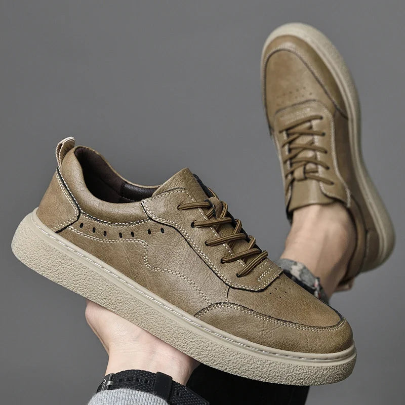 „Ziv“ Sneaker aus echtem Leder